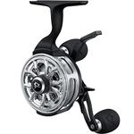 Piscifun ICX Carbon Ice Fishing Reel, Structure Upgrade Magnetic Drop System Inline Ice Fishing Reel, Free-Spool Bidirectional Lever, 3.2:1 High Speed, CNC-Machined Ice Reel, Sliver Left Handed