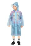 Goodluck Polyvinyl Chloride (Pvc) Boys Standard Length Raincoat Full Sleeve (Size 40, 10-11 Years)