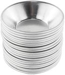 Bezall 20Pcs Mini Tart Pan, Aluminium Egg Tart Molds Pie Tins Cupcake Pudding Mould Baking Cups