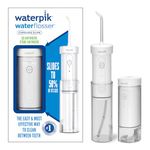 Waterpik Cordless Slide Water Flosser, Electric Dental Flosser, Rechargeable Dental Plaque Removal Tool, Clean Between Teeth, Oral Irrigator, Ideal for Travel or Small Bathrooms, White, WF-16