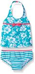 Tommy Bahama Girls' Infant Two Piece Floral Tankini, Mint, 24M