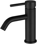 Decaura WELS Bathroom Basin Mixer Tap Laundry Vanity Sink Faucet (Matt Black)