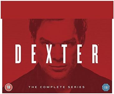 Dexter Complete Showtime TV Series - All 96 Episodes from from Season 1, 2, 3, 4, 5 , 6, 7 and 8 (33 Discs) DVD Box Set Collection + Bonus Features