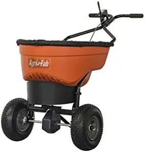 Agri-Fab 45-0548 130 lb. Commercial Push Spreader, Orange/Black