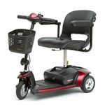SC40E, Elite Traveller, Red AND Blue Shroud Inserts, 3 Wheel, 12 Amp