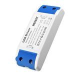 LED Transformer 15W,12V Power Supply LED Driver Adapter 240V AC to 12V DC 1.25A - Constant Low Voltage Transformers for LED Strip Lights,Cabinet Lights and G4,MR11,MR16 LED Light Bulbs Ring Doorbell