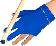 Men Billiards Glove | Left Right Hand Outdoor Sports Glove with 3 Fingertips,Breathable Billiard Exercising Glove for Men,