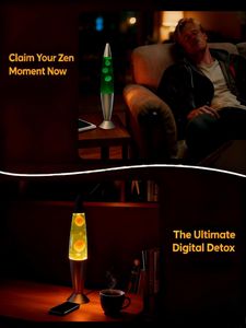 LED Liquid Motion Lamp – Pink Wax Lava Light