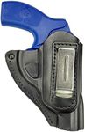 VlaMiTex IWB 11 Leather Revolver Holster for Smith & Wesson 31/34 / 36/38 / 43/60 / 351/360 / 442/637 / 638/640 / 642/649 Chiefs Special