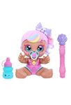 Kindi Kids Poppi Pearl: Bubble 'N' Sing Official Bubble Blowing Baby Doll with Ice Cream Scented Bubbles, Giggling Sounds and Bubble Wand