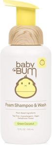 Sun Bum Baby Bum Bubble Bath - Tear Free Foaming Bath for Sensitive Skin with White Ginger - Natural Fragrance - Gluten Free & Vegan - 355ml