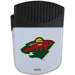 Siskiyou NHL Sports Fan Shop Minnesota Wild Chip Clip Magnet with Bottle Opener Single Team Color