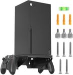 New World Xbox Series X Wall Mount Kit, Wall Bracket Wall Stand for Xbox Series X with Controller and Headset Holder