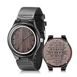 UMIPHIMAT Engraved Wooden Watches f