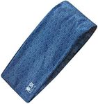 Tokyo Misfit - Japanese Headbands for Men & Women, Sweat Band, Workout, Yoga, Fashion, Running, Sports, Basketball, Bandana (Wave-Seigaiha)