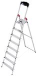 Hailo 8160-801 L60 8-Tread Aluminum Step Ladder