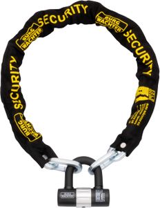 Burg-Wachter Bike Chain and Lock Kit, 1.5M Sold Secure Gold – Black