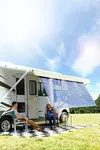Camco 51456 Blue 54" x 180" RV Awning Shade