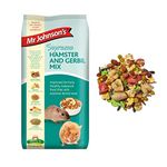 Mr Johnsons Supreme Hamster and Gerbil Mix Muesli Mealworm Fibre Food 900g