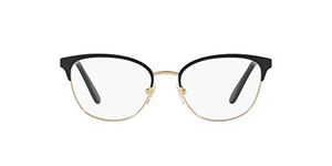 Vogue Eyewear Women's VO4088 Prescription Eyeglass Frames, Black/Demo Lens, 52 mm