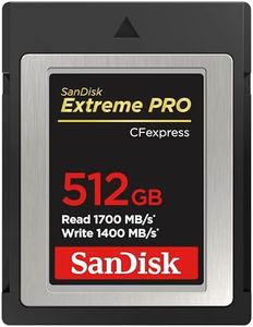 SanDisk 512GB Extreme PRO CFexpress Card Type B - SDCFE-512G-GN4NN