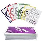 Royal Bingo Regular Calling Cards - Pack of 81 - High Visibility Font, 3.5" x 2.5" per Card-Replacement for Raffle and Balls