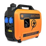 Inverter Generator Petrol 2000W Watts RocwooD Portable Camping Quiet Silent Caravan Motorhome Outdoor Home 230V Lightweight UK Plug Compact 4 Stroke