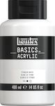 Liquitex Basics Acrylic Paint, Titanium White, 400 ml Bottle (8870337)