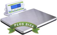 Extra Wide Medical Physician Scale - 440 lb/200 kg Capacity, High Accuracy Digital Display, Heavy Duty Portable Body Weight Scale for Home, Office, Hospital, Gym & Bariatric Use