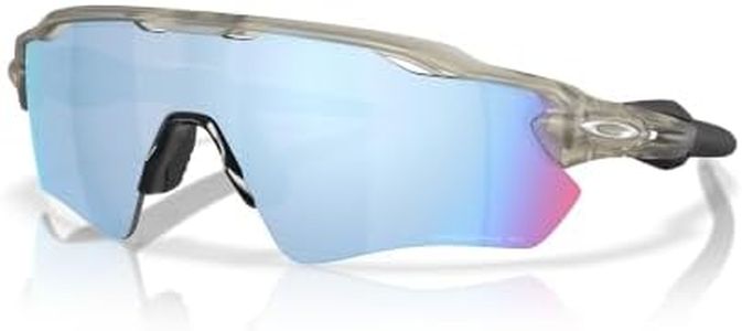 Oakley OO9208 Radar Ev Path Sunglasses, Matte Grey Ink/Prizm Deep Water Polarized, 38 mm
