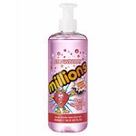 Millions Hand Sanitiser Gel | Eliminates 99.999% of Bacteria | 70% Alcohol | Scented & Fruity Fragrance (Strawberry, 500ml x1)