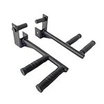 Colaxi 2x Fitness Dip Bar Attachments for 2" x 2" or 3" x 3" Power Rack, Narrow & Wide Dips Double Handles, Narrow pitch