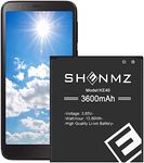 KE40 Battery, (3600mAh) Ultra High Capacity New 0 Cycle Replacement Battery for Motorola Moto E6 XT2005 XT2005-1 XT2005-3 XT2005-4 XT2005-5