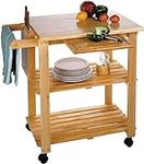 Winsome Wood Kitchen Cart With Cutt