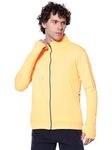 BLUE TYGA Sunscreen Standard Length Jacket Men's Travel Nylon Solid Plain Sports Summer Gym Workout Running Travel Trekking And Sunscreen Jacket For Men Boys Nylon Winter Casual Wear, Orange, Medium