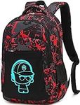 LEDAOU School Backpack Teen Boys Ki