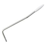 Wilkinson 5mm Push-In Tremolo Arm Whammy Bar for Wilkinson and Other Import Strat Electric Guitar, Chrome with White Tip