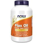 NOW Supplements, Flax Oil 1000 mg w