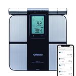 Omron Hbf 702T Digital Body Composition Monitor, Silver