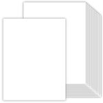 White Cardstock, Thick Paper 100 Sheets ( 110 lb Cover = 200lb Text = 300 GSM) 8.5 x 11 inches for Arts and Craft, Drawing, DIY Projects