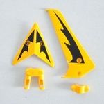 Syma Tail Decoration for S107 RC Helicopter (Yellow)