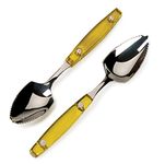 RSVP International Endurance Grapefruit Tool Collection Stainless Steel, Dishwasher Safe, Spoon Set