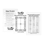 Passive Paradise Card Grading Centering Tool - Sports Trading Card Submission Pre-Inspection Kit (Centering Tool)