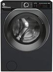 Hoover H-WASH 500 14kg Freestanding Washing Machine, 1400 RPM, A Rated, ECO‑Power Inverter Motor, hOn App, 60 Programmes, Care Dose, Power Care System, Black, 60x67x85 cm ‑ HW 414AMBCB/1-80