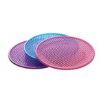 WOOLCO® Plastic chapati Plate Sandwich Bread Plate hot and Cool roti Plate Multi Purpose for Kitchen (Pack of 3)