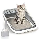TomteNisse Open Top Cat Litter Box,