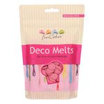 FunCakes Deco Melts Pink - Dip, Drip, Drizzle and Decorate Melt in The Microwave and Pour in Every Shape Make Candy, Drip Cakes, Lollipops and Decorate Cakes, Cookies and Cupcakes AZO Free 250 g