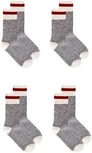 Great Northern Ladies Multipack Boot Socks | Sock Size 9-11 (4 pairs, Grey)
