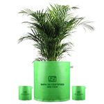 Upaaj’s Premium Grow Bags 18x18 inches Plant Grow Bag, Grow Bag for Terrace Garden Setup, Planting Pots Big Size, Big Size pots for Plants Large Size Growing Containers, Pack of 3