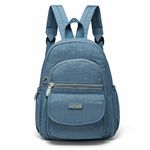 AOTIAN Nylon Lightweight Sturdy Little Casual Backpack 7 L Light Blue